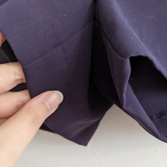 Banana Republic Navy Blue Dress Shorts Size 2 - Picture 9 of 11